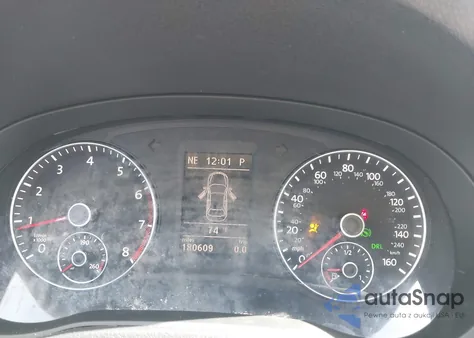 2012 Volkswagen Passat 2.5L Se z USA, uszkodzony, nr VIN 1VWBH7A33CC069574